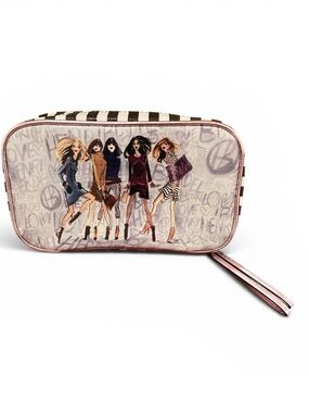 Henri Bendel RARE Graffiti Models Jewelry Travel Case NWOT